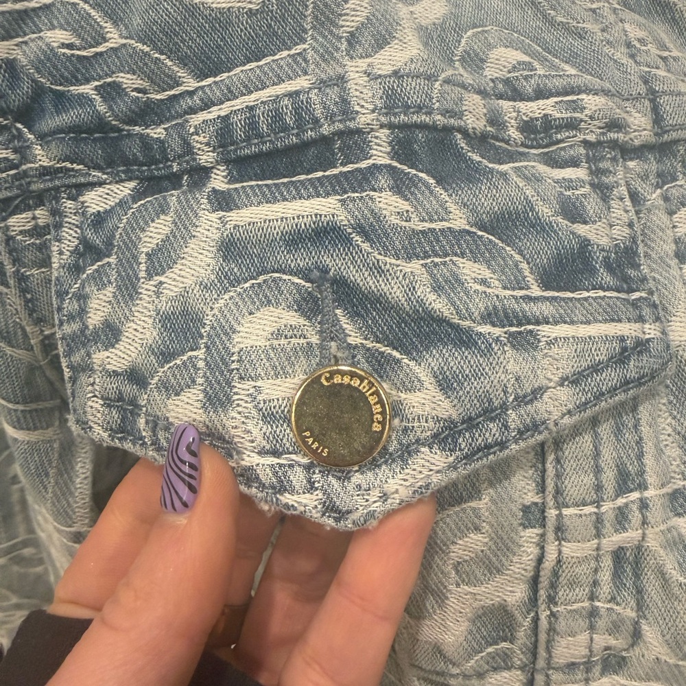 Casablanca denim jacket - Picture 4 of 5
